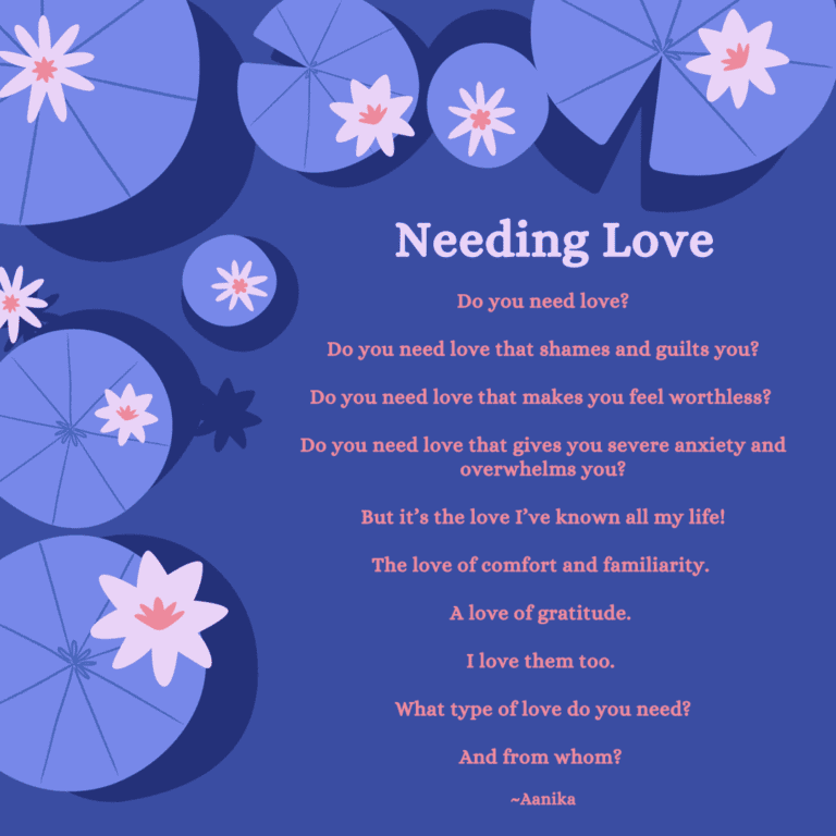 Needing Love