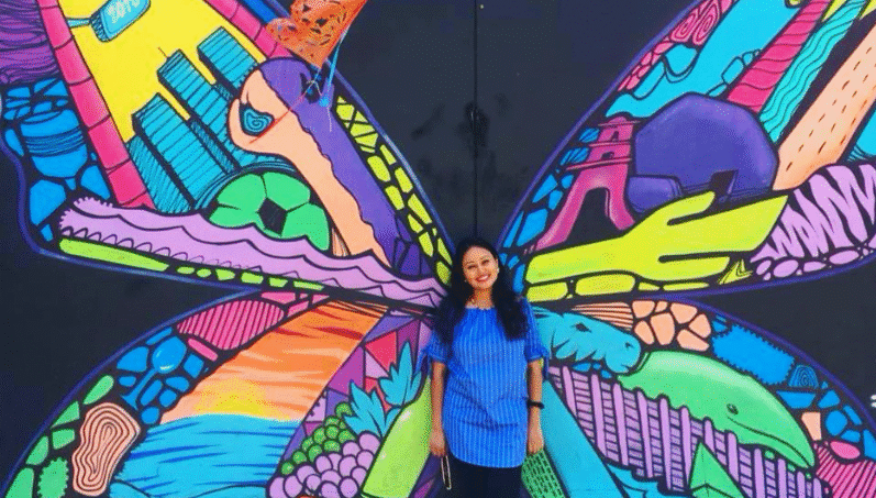 Kaleidoscopic Footprints 👣